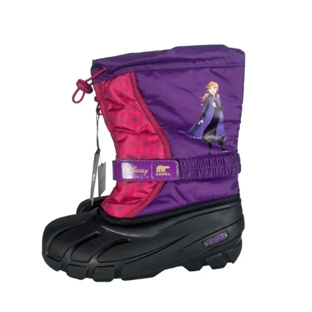 Sorel Disney x Flurry Frozen 2 Winter Boots Big Girl size 5